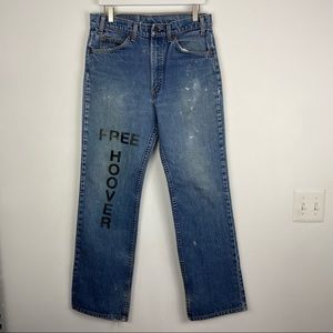 FREE HOOVER VINTAGE REPURPOSED LEVI’S JEANS